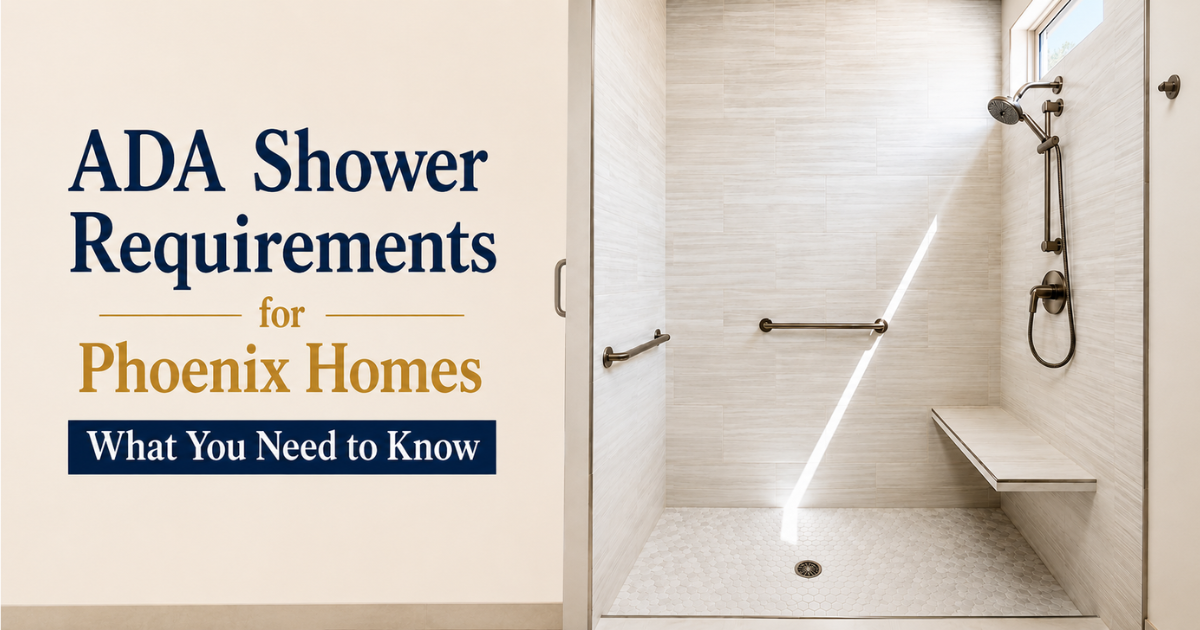 ADA Shower Requirements for Phoenix Homes – What You Need to Know