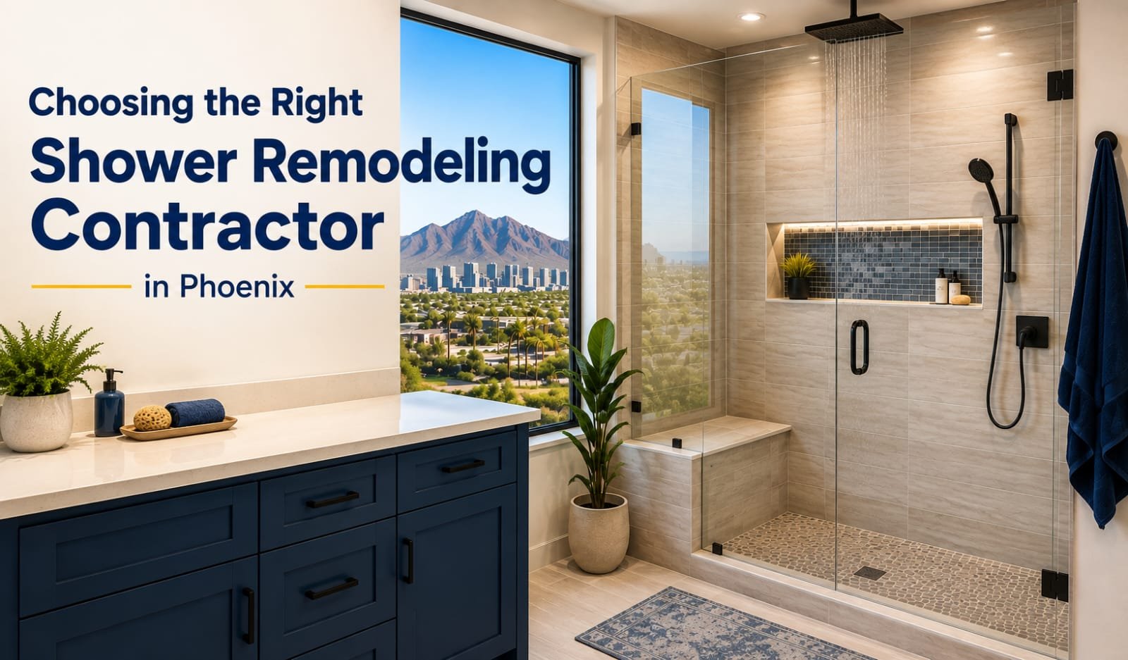 Choosing the Right Shower Remodeling Contractor in Phoenix
