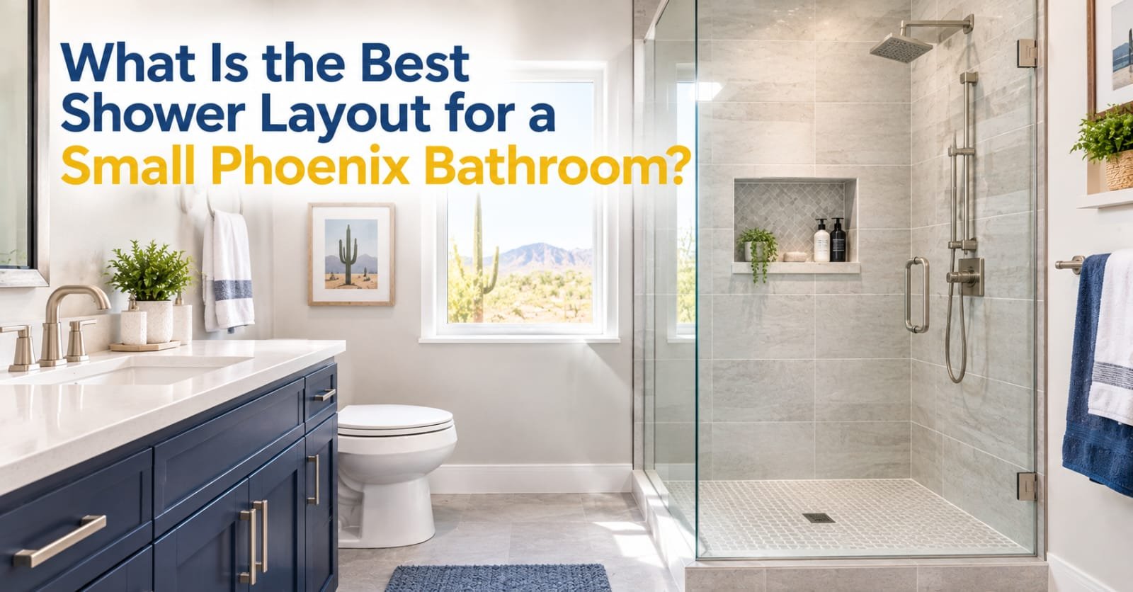What Is the Best Shower Layout for a Small Phoenix Bathroom?